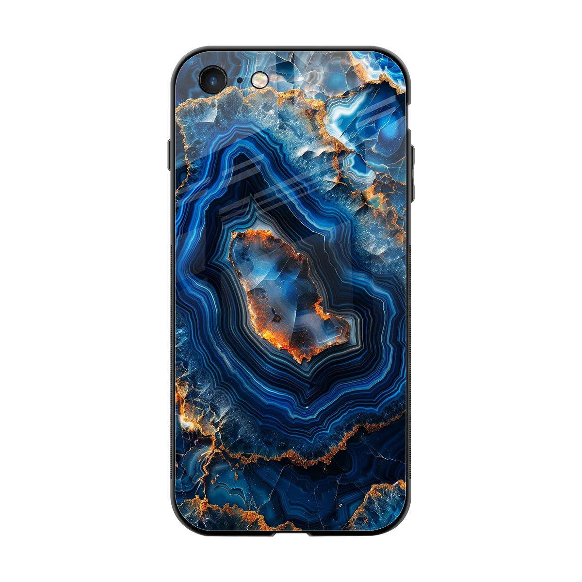 Sapphire Granite back phone cover | glass case for iphone 7