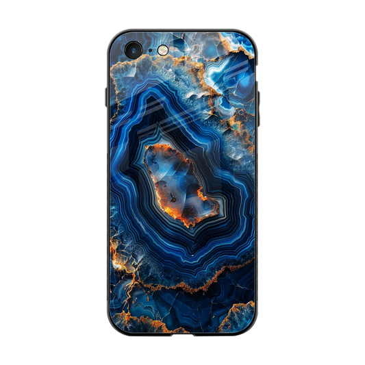 Sapphire Granite back phone cover | glass case for iphone 7