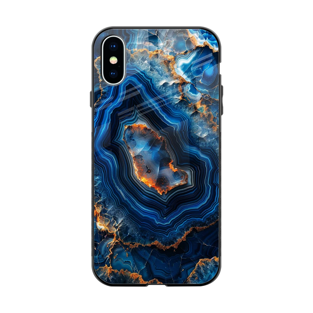 Sapphire Granite back phone cover | glass case for iphone xs