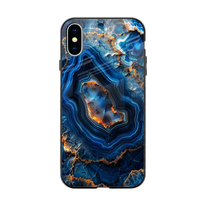 Sapphire Granite back phone cover | glass case for iphone xs