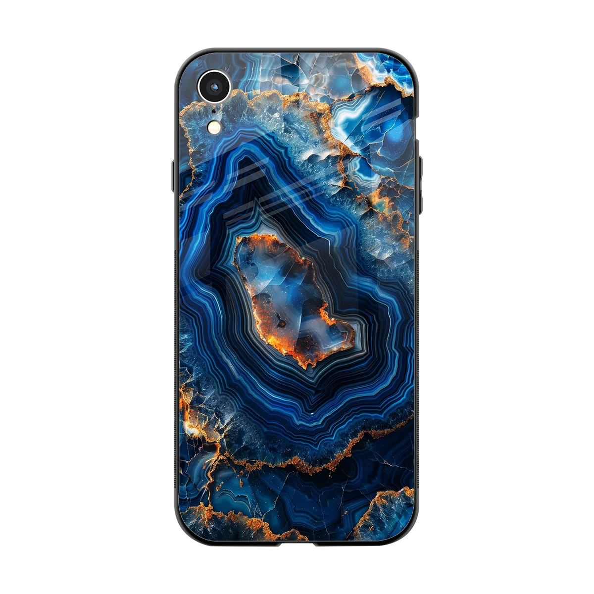 Sapphire Granite back phone cover | glass case for iphone xr