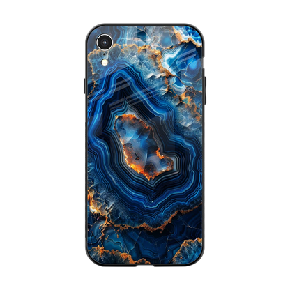 Sapphire Granite back phone cover | glass case for iphone xr