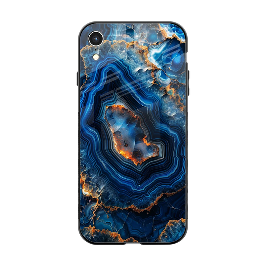Sapphire Granite back phone cover | glass case for iphone xr
