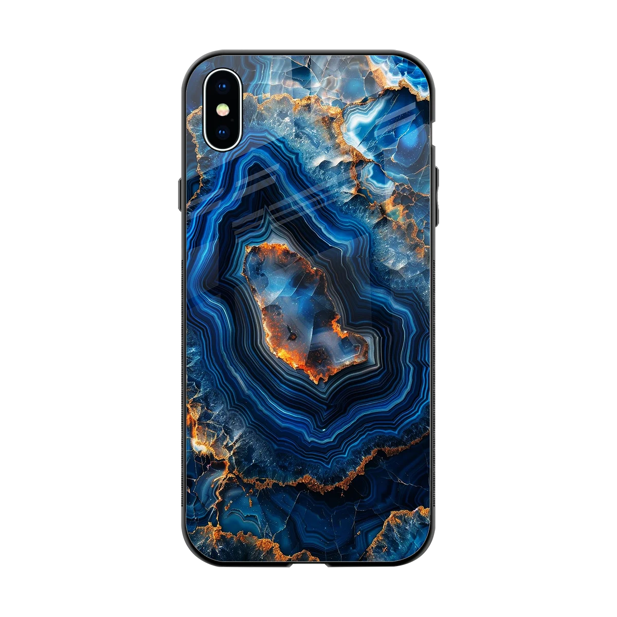 Sapphire Granite back phone cover | glass case for iphone xs max