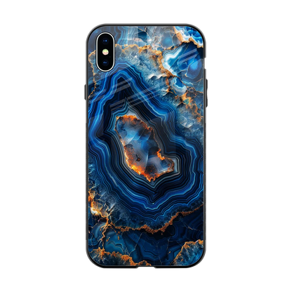Sapphire Granite back phone cover | glass case for iphone xs max