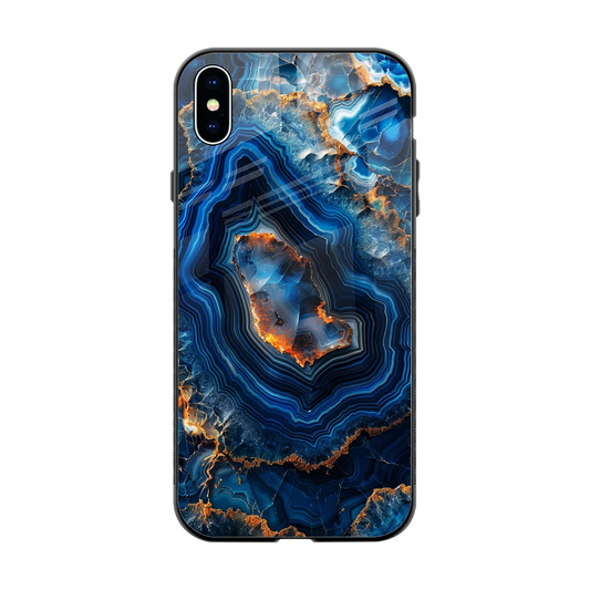 Sapphire Granite back phone cover | glass case for iphone xs max
