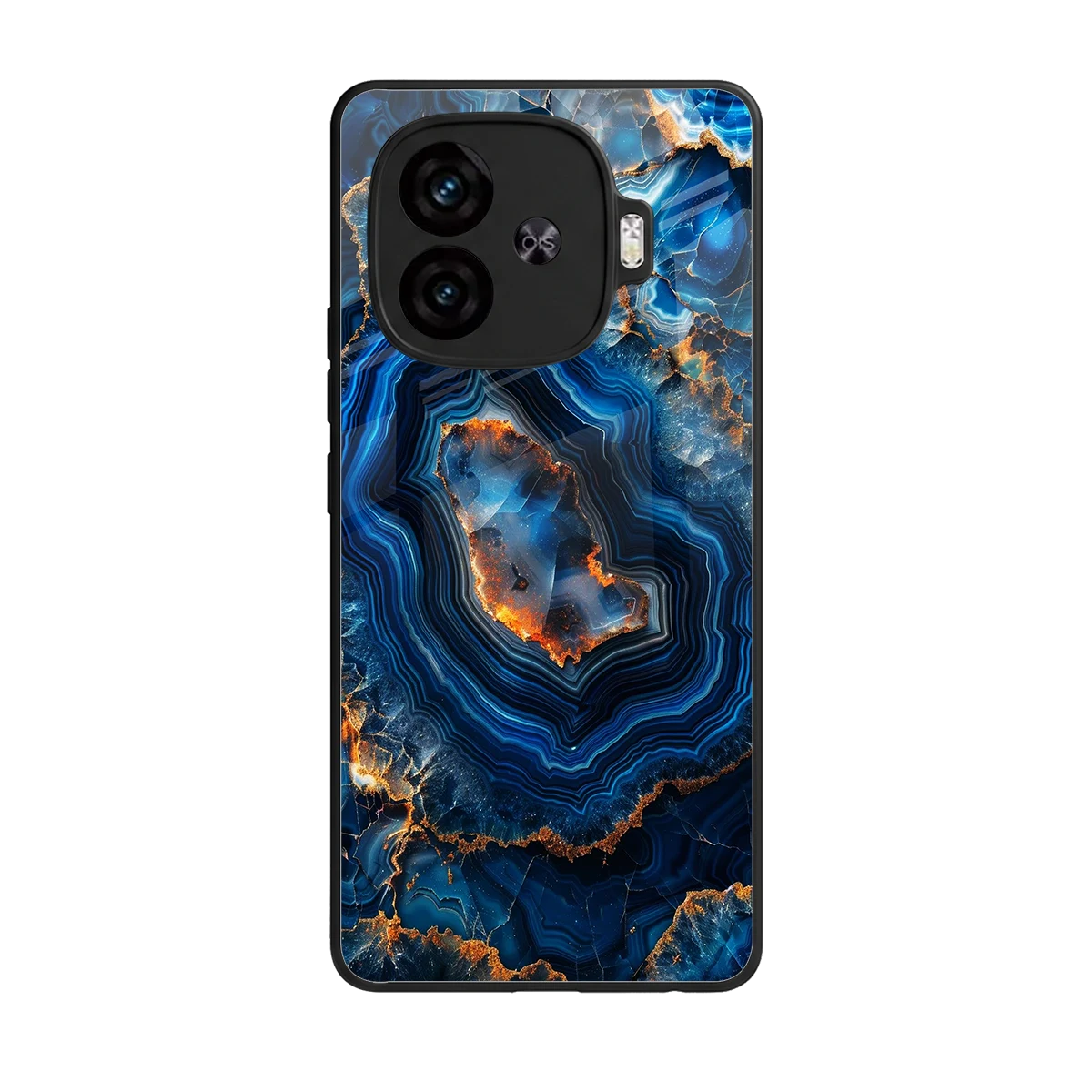 Sapphire Granite back phone cover | glass case for iqoo neo 10r 5g