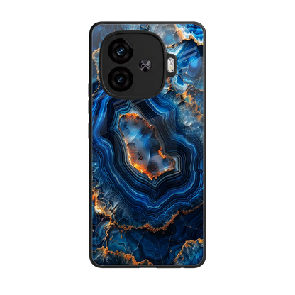 Sapphire Granite back phone cover | glass case for iqoo neo 10r 5g