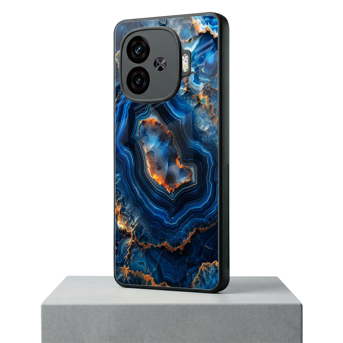 Sapphire Granite iqoo neo 10r 5g mobile cover | shockproof glass phone case