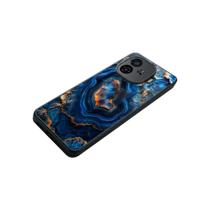 Sapphire Granite stylish phone case for iqoo neo 10r 5g | glossy glass and slim fit