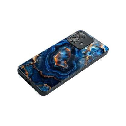 Sapphire Granite stylish phone case for motorola edge 40 neo 5g | glossy glass and slim fit