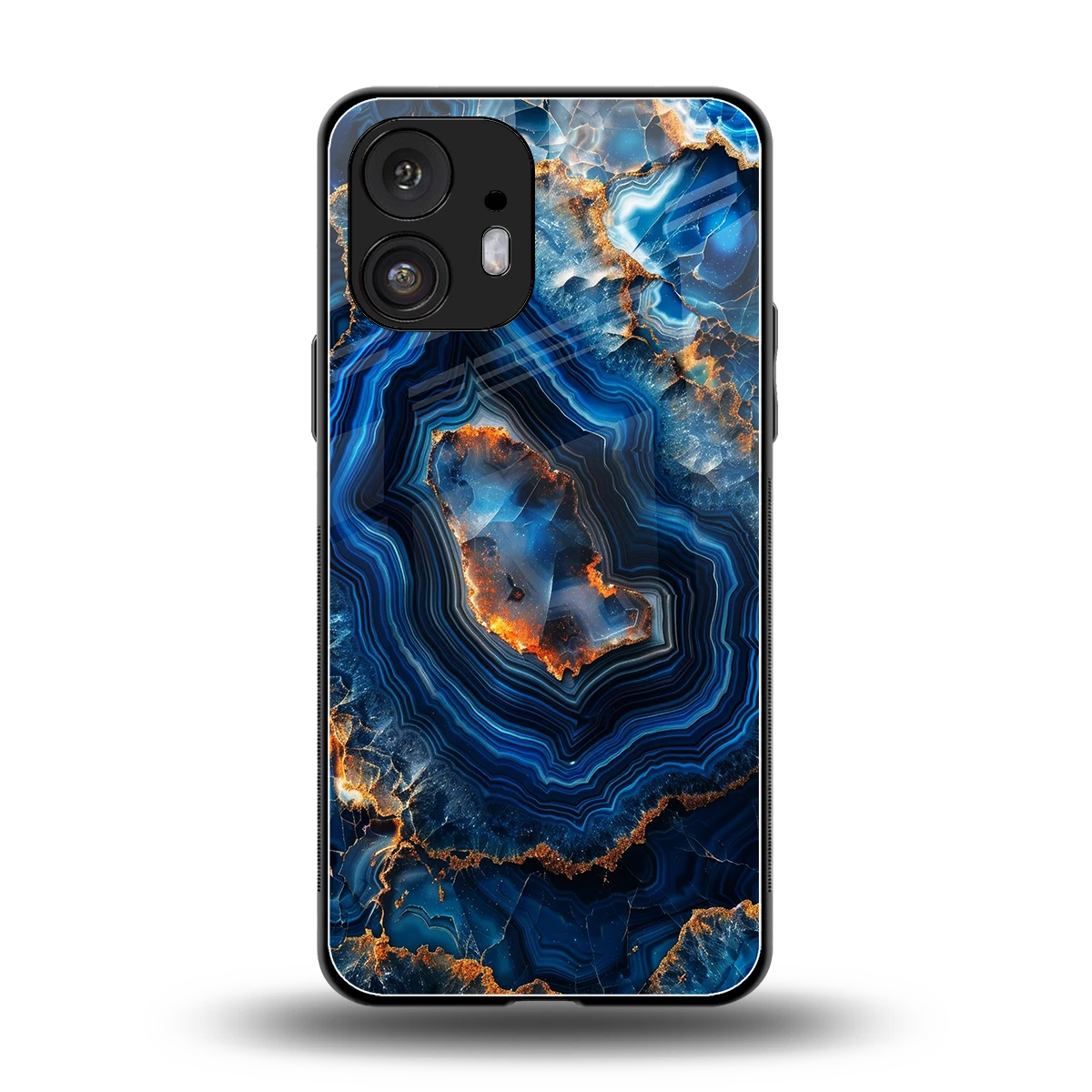 Sapphire Granite back phone cover | glass case for nothing phone 2
