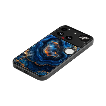 Sapphire Granite stylish phone case for nothing phone 3 | glossy glass and slim fit
