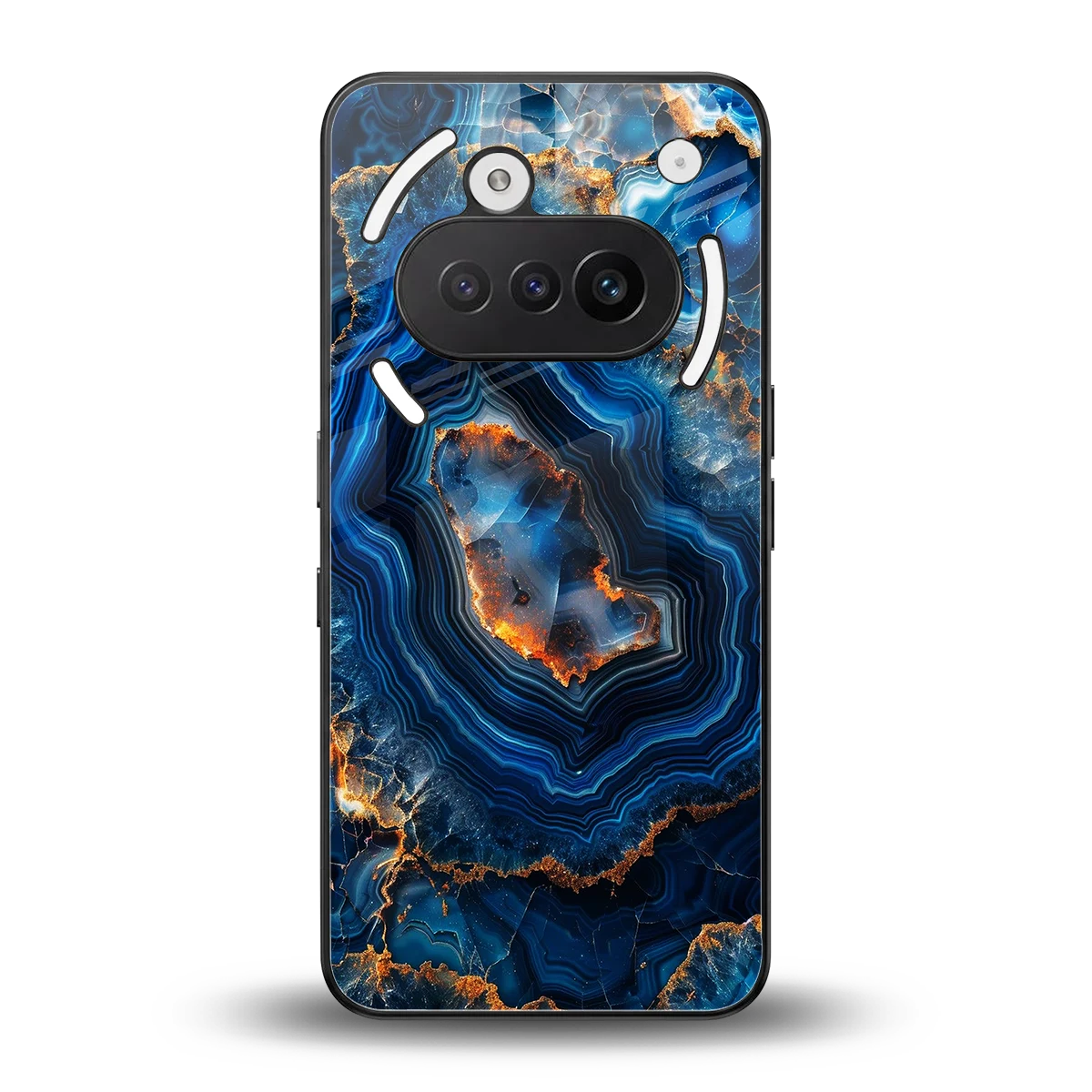 Sapphire Granite back phone cover | glass case for nothing phone 3a