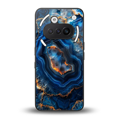 Sapphire Granite back phone cover | glass case for nothing phone 3a