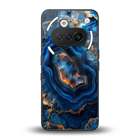 Sapphire Granite back phone cover | glass case for nothing phone 3a