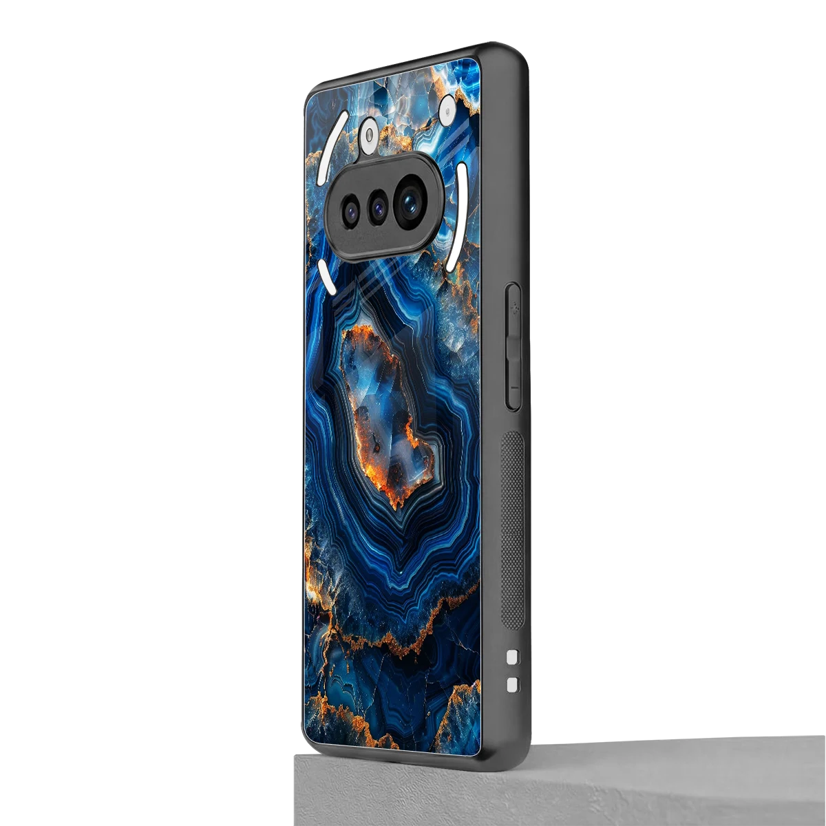 Sapphire Granite nothing phone 3a mobile cover | shockproof glass phone case