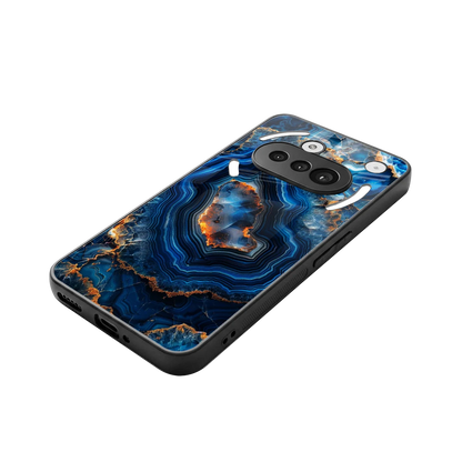 Sapphire Granite stylish phone case for nothing phone 3a | glossy glass and slim fit