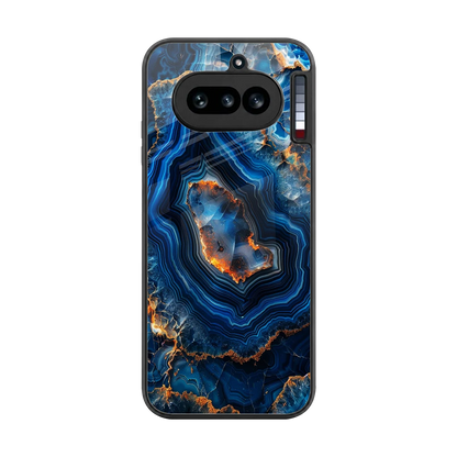 Sapphire Granite back phone cover | glass case for nothing phone 4a