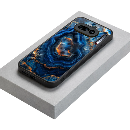 Sapphire Granite stylish phone case for nothing phone 4a | glossy glass and slim fit