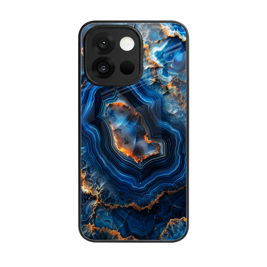 Sapphire Granite back phone cover | glass case for oneplus 13s