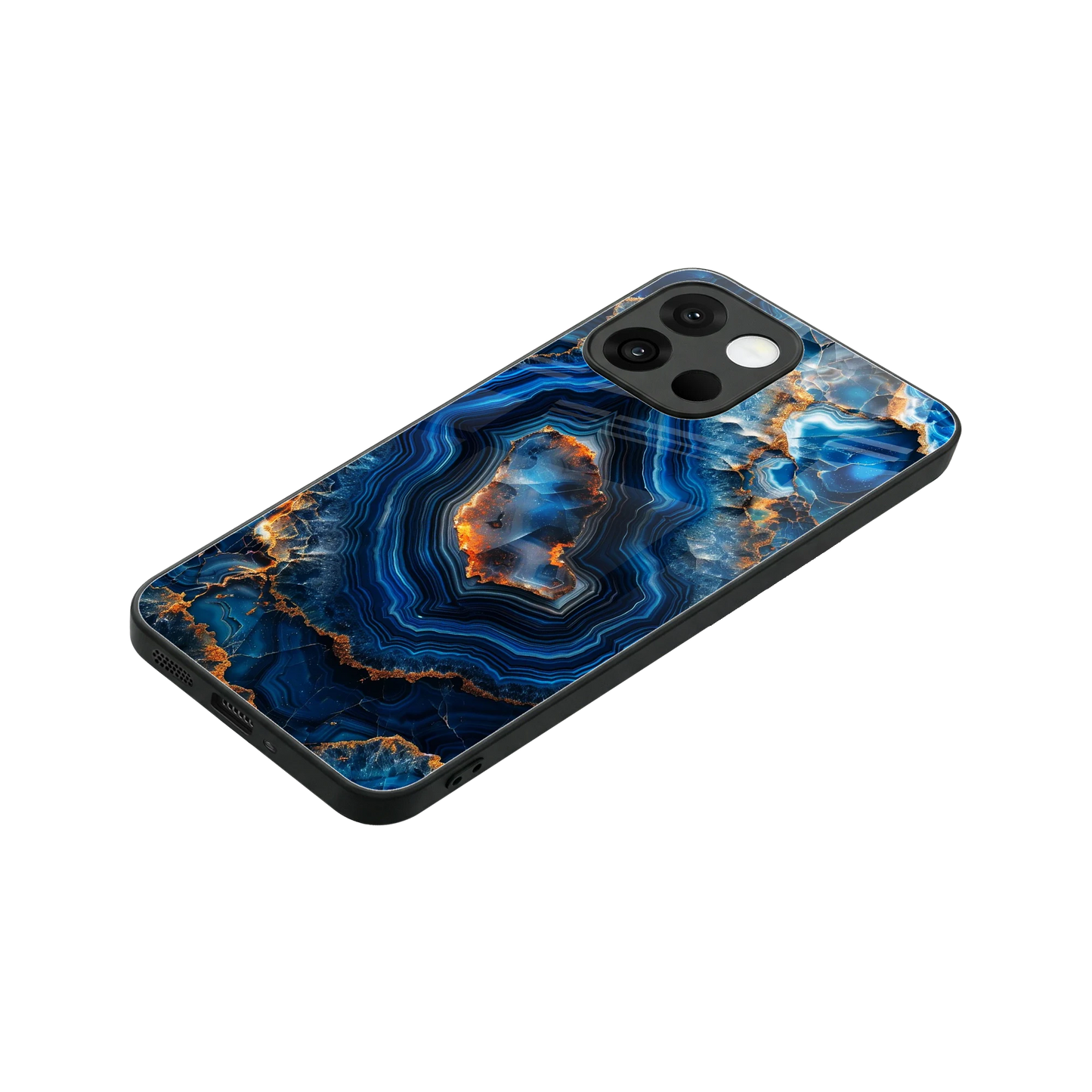 Sapphire Granite stylish phone case for oneplus 13s | glossy glass and slim fit