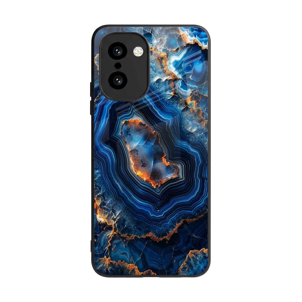 Sapphire Granite back phone cover | glass case for oneplus 15r