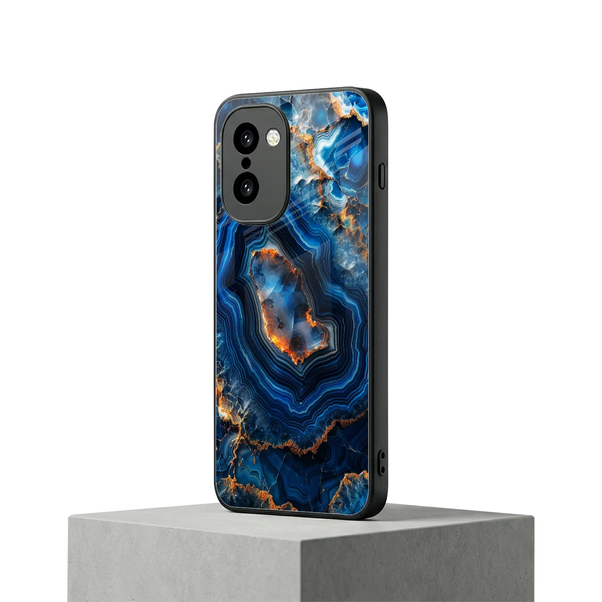 Sapphire Granite oneplus 15r mobile cover | shockproof glass phone case