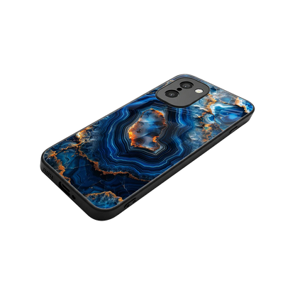 Sapphire Granite stylish phone case for oneplus 15r | glossy glass and slim fit