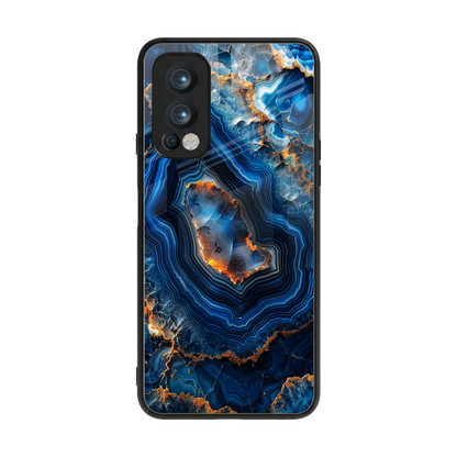 Sapphire Granite back phone cover | glass case for oneplus nord 2