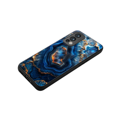 Sapphire Granite stylish phone case for oneplus nord 2 | glossy glass and slim fit