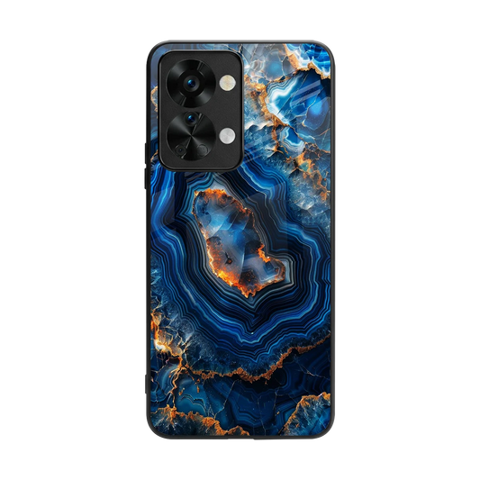 Sapphire Granite back phone cover | glass case for oneplus nord 2t