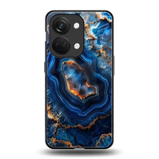 Sapphire Granite back phone cover | glass case for oneplus nord 3
