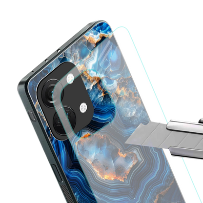 Sapphire Granite stylish phone case for oneplus nord 3 | glossy glass and slim fit