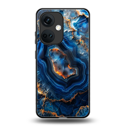 Sapphire Granite back phone cover | glass case for oneplus nord ce 3