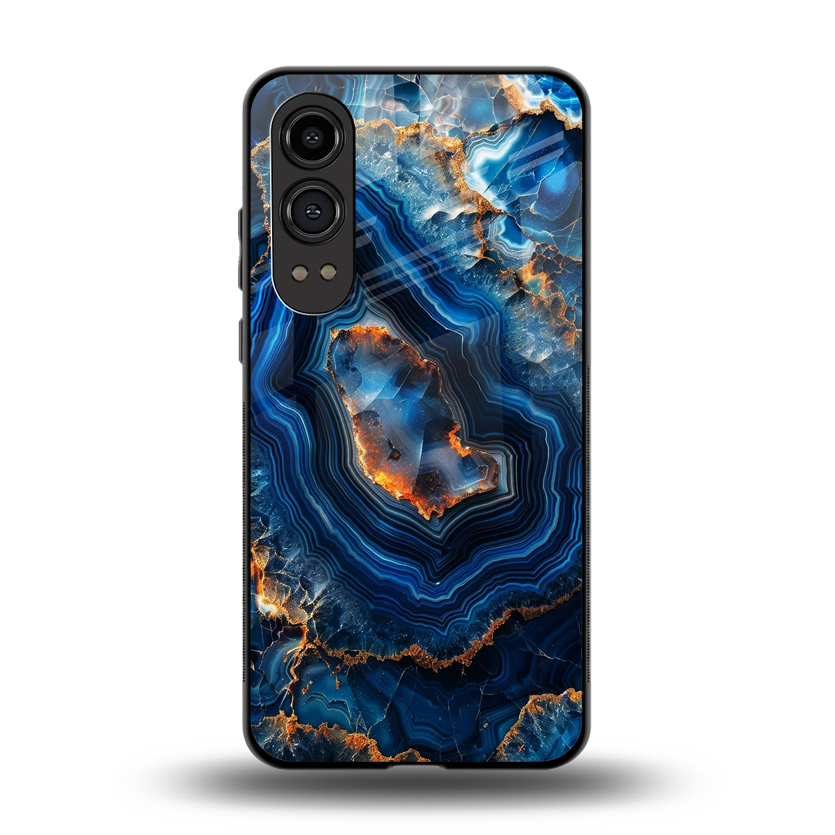 Sapphire Granite back phone cover | glass case for oneplus nord ce 4 lite