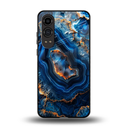 Sapphire Granite back phone cover | glass case for oneplus nord ce 4 lite