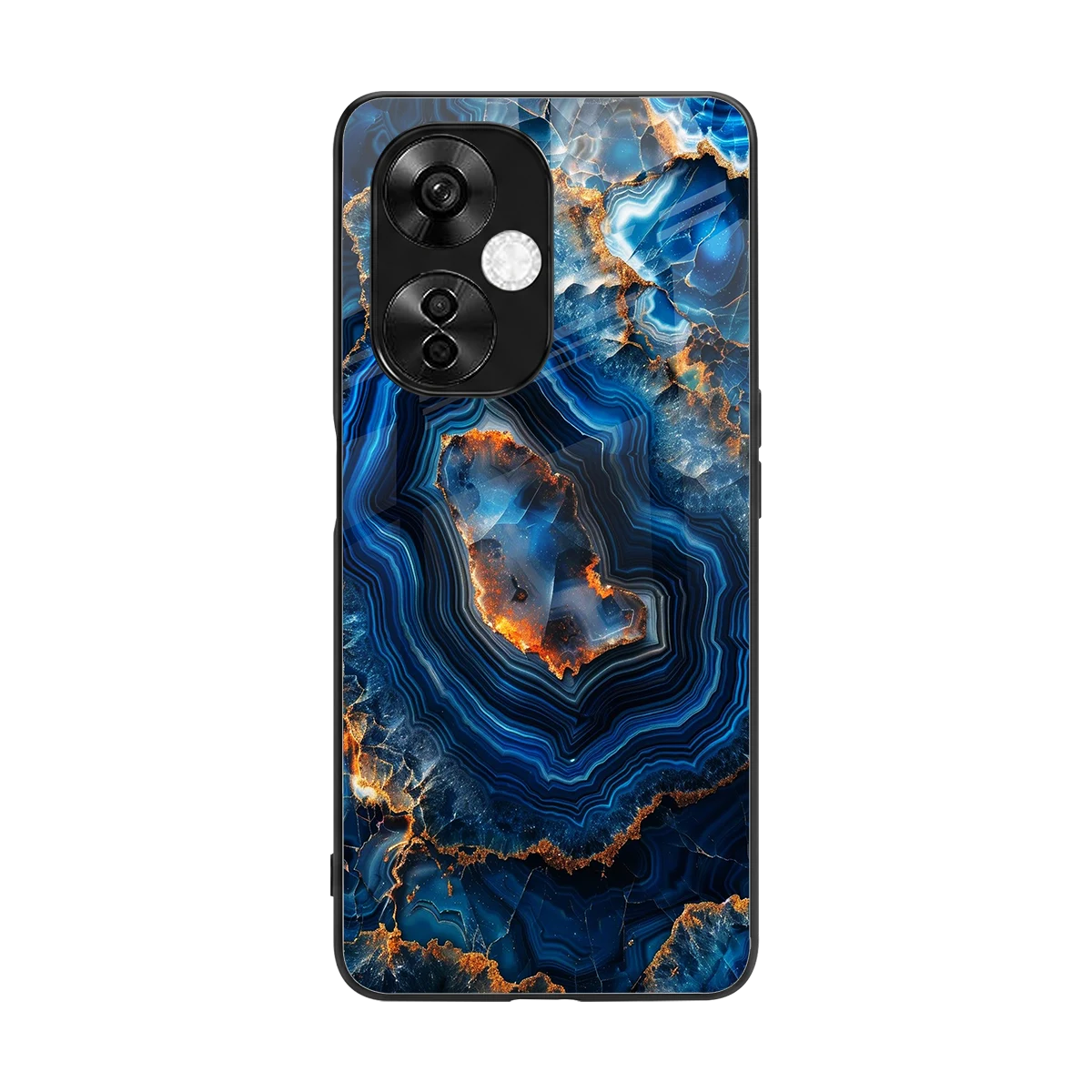 Sapphire Granite back phone cover | glass case for oneplus nord ce 3 lite