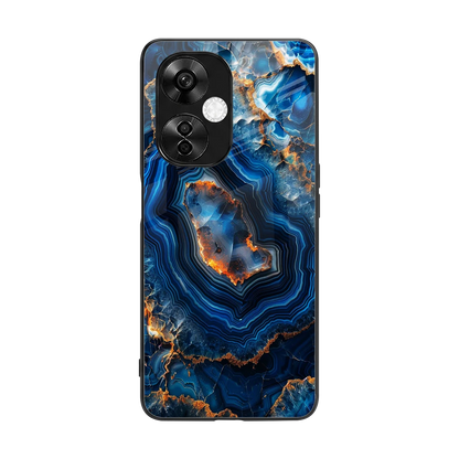 Sapphire Granite back phone cover | glass case for oneplus nord ce 3 lite
