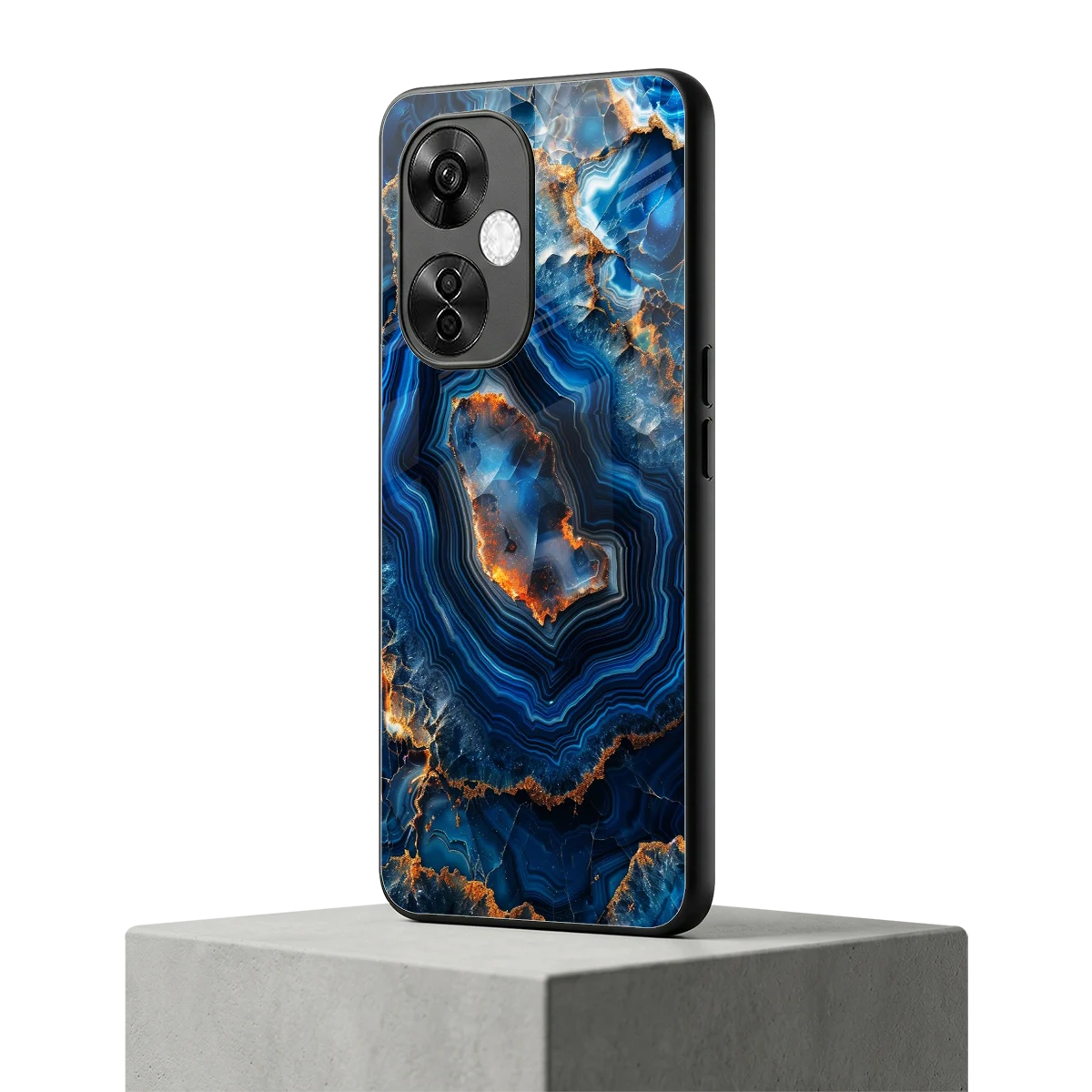 Sapphire Granite oneplus nord ce 3 lite mobile cover | shockproof glass phone case