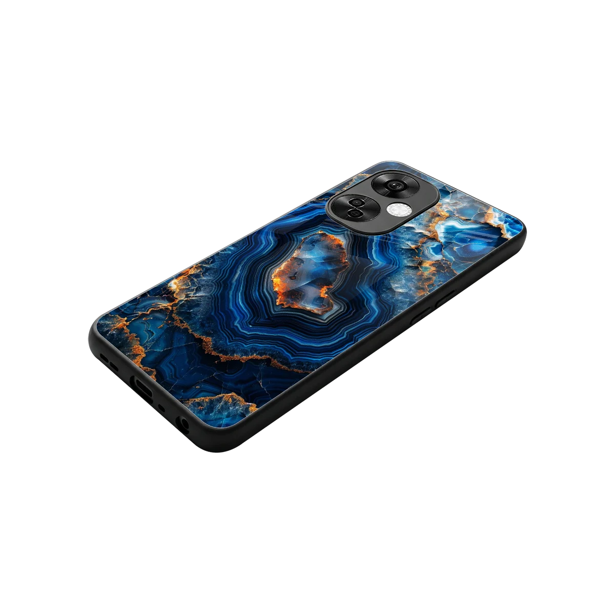Sapphire Granite stylish phone case for oneplus nord ce 3 lite | glossy glass and slim fit