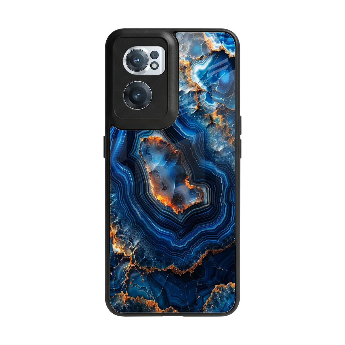Sapphire Granite back phone cover | glass case for oneplus nord ce 2