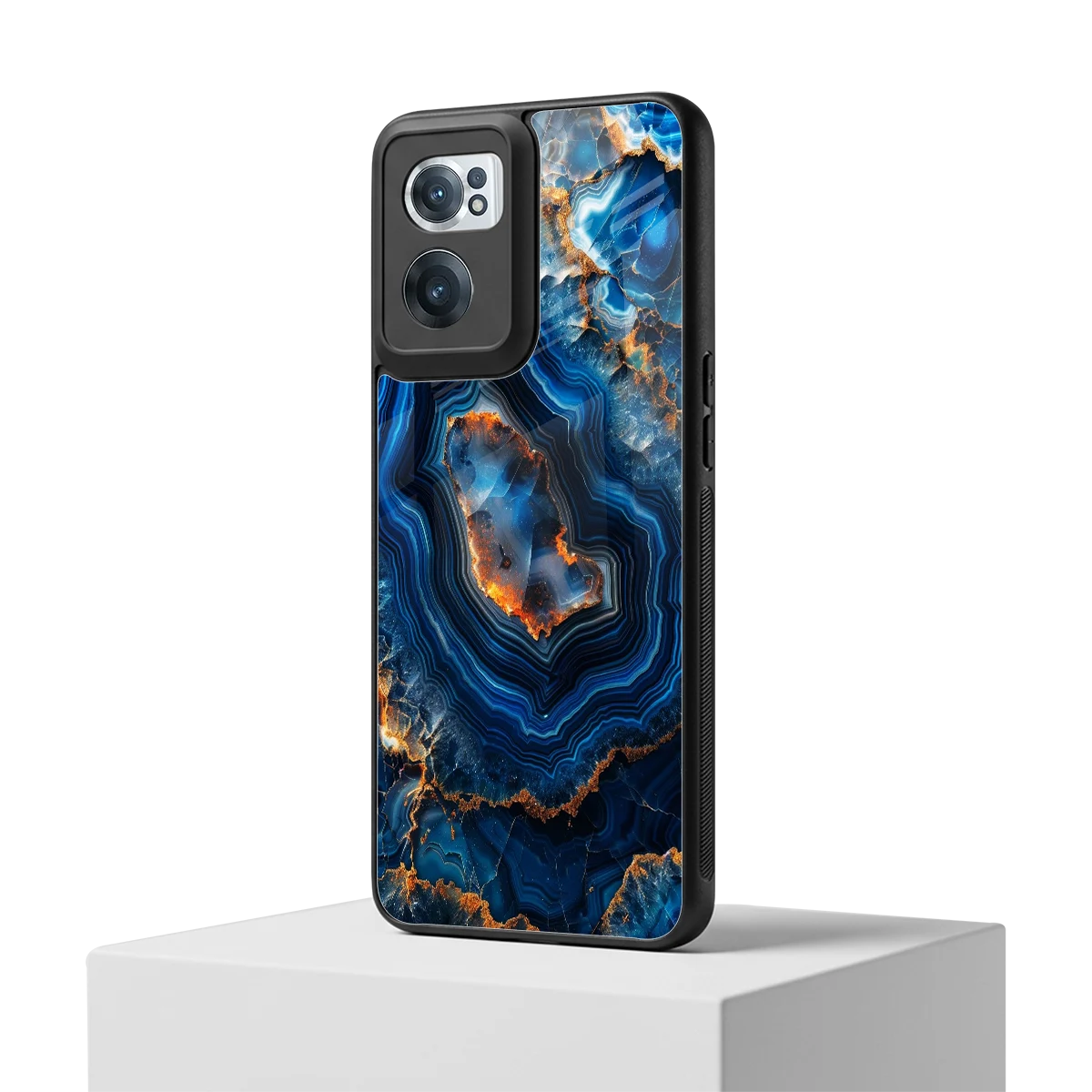 Sapphire Granite oneplus nord ce 2 mobile cover | shockproof glass phone case