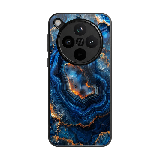 Sapphire Granite back phone cover | glass case for oppo find x8