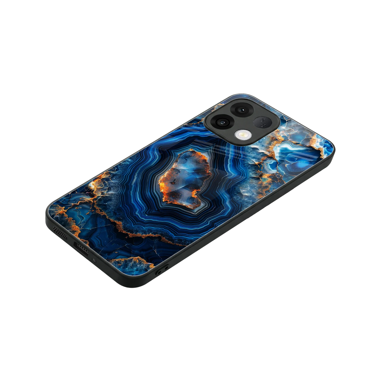 Sapphire Granite stylish phone case for oppo k13 5g | glossy glass and slim fit