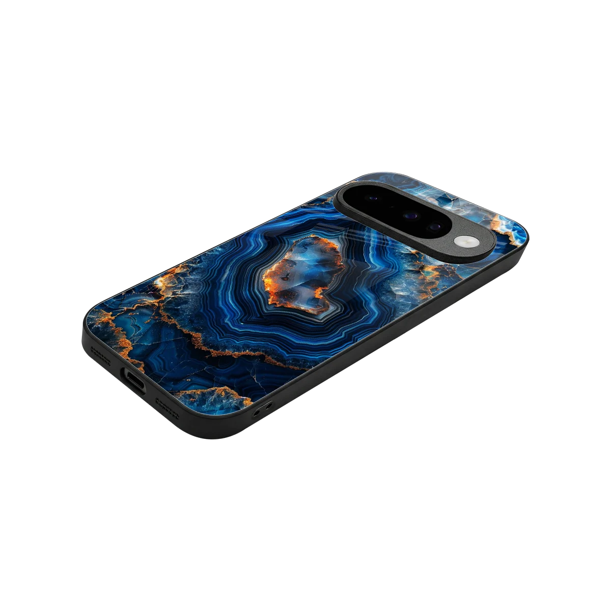 Sapphire Granite stylish phone case for google pixel 10 | glossy glass and slim fit