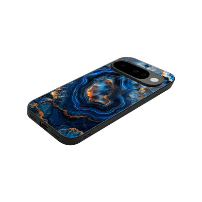 Sapphire Granite stylish phone case for google pixel 10 | glossy glass and slim fit