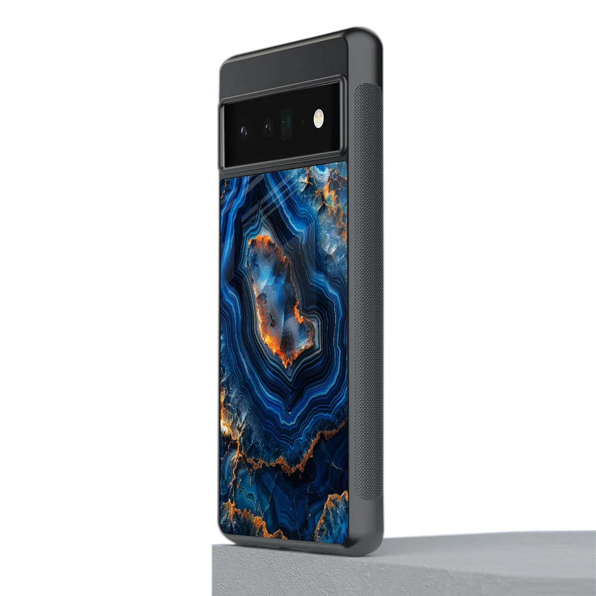 Sapphire Granite stylish phone case for google pixel 6 pro | glossy glass and slim fit