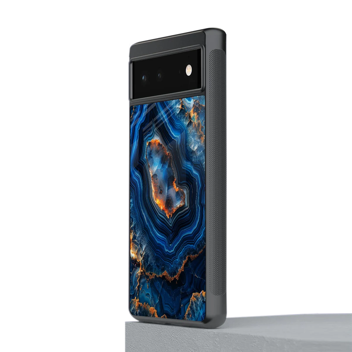 Sapphire Granite stylish phone case for google pixel 6 | glossy glass and slim fit
