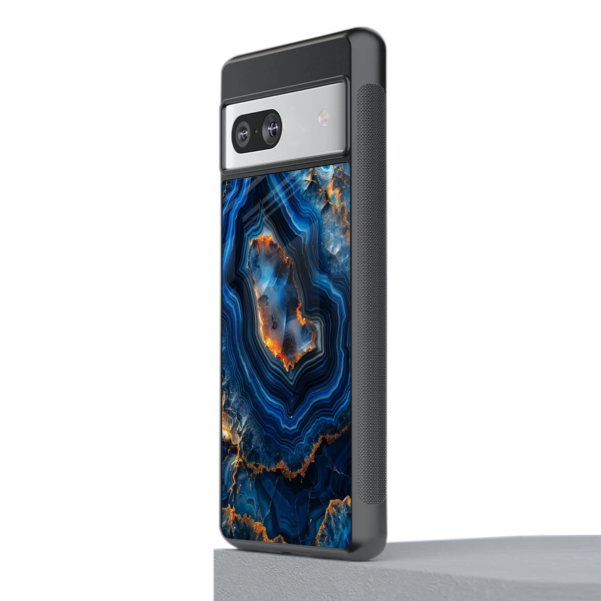 Sapphire Granite stylish phone case for google pixel 7 | glossy glass and slim fit